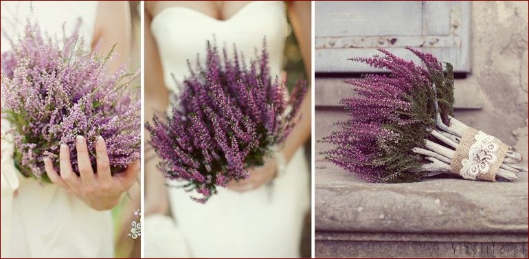 Wrzos na stole - niebanalny sposób na piękną dekorację stołu () Wrzos na stole - niebanalny sposób na piękną dekorację stołu