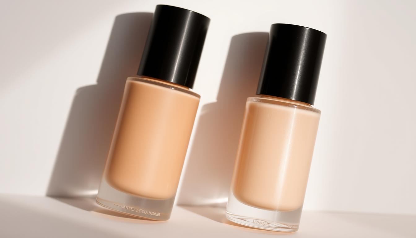 Podkład Matujący vs Rozświetlający