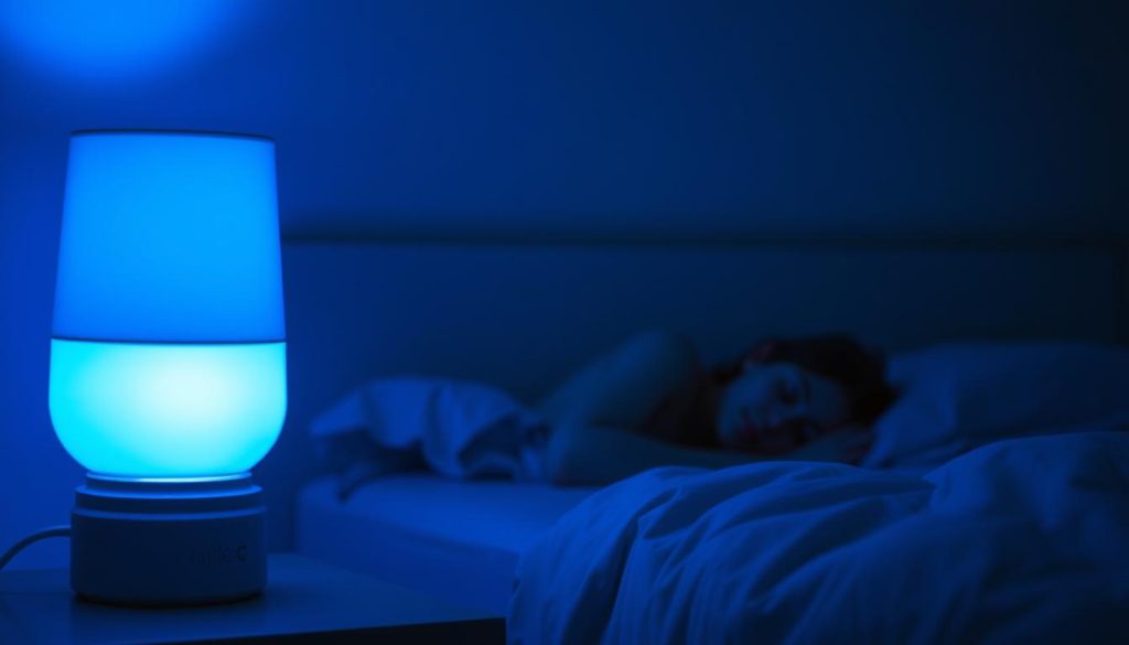 światło niebieskie